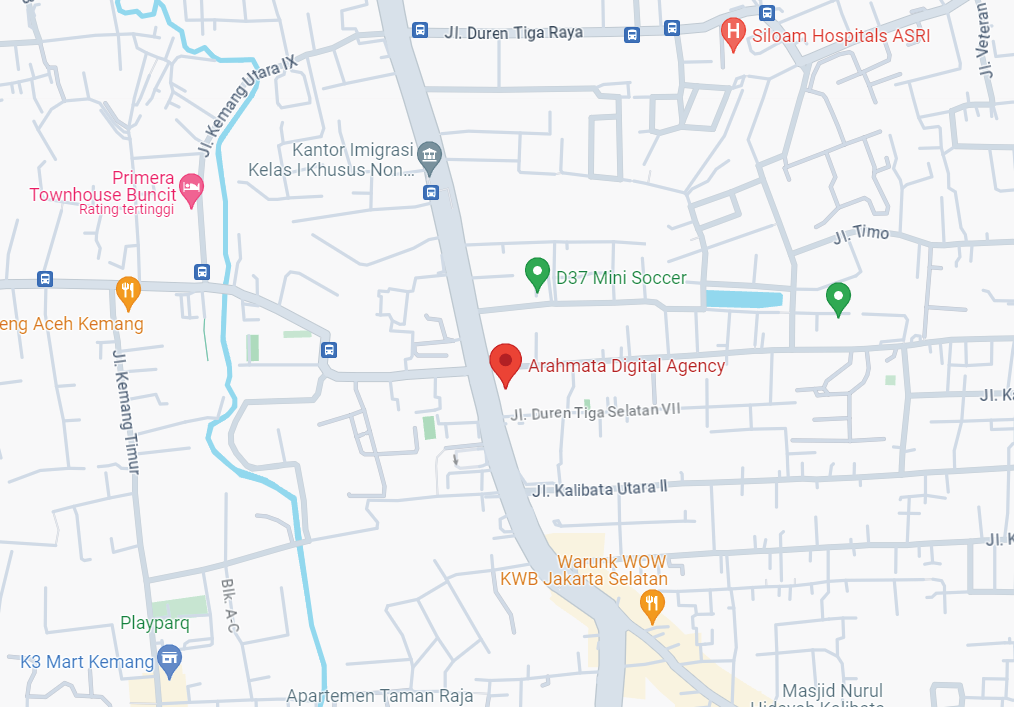 Arahmata office location map